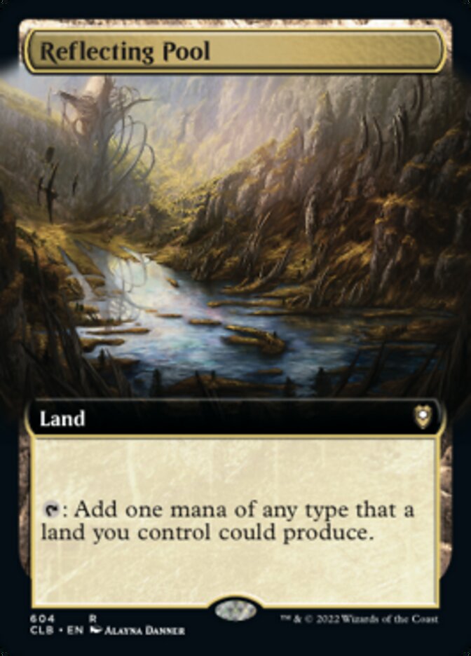 Reflecting Pool (Extended Art) [Commander Legends: Battle for Baldur's Gate] | Fandemonia Ltd