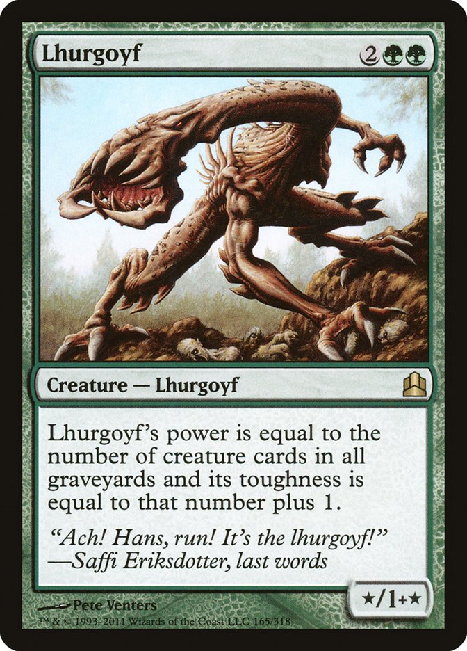 Lhurgoyf [Commander 2011] | Fandemonia Ltd