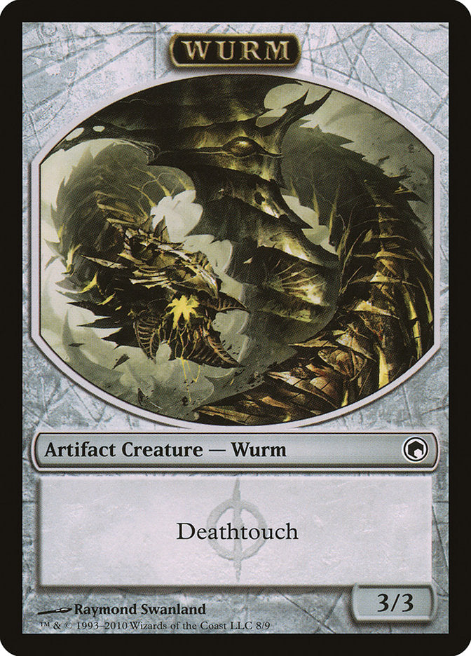 Wurm (Deathtouch) [Scars of Mirrodin Tokens] | Fandemonia Ltd