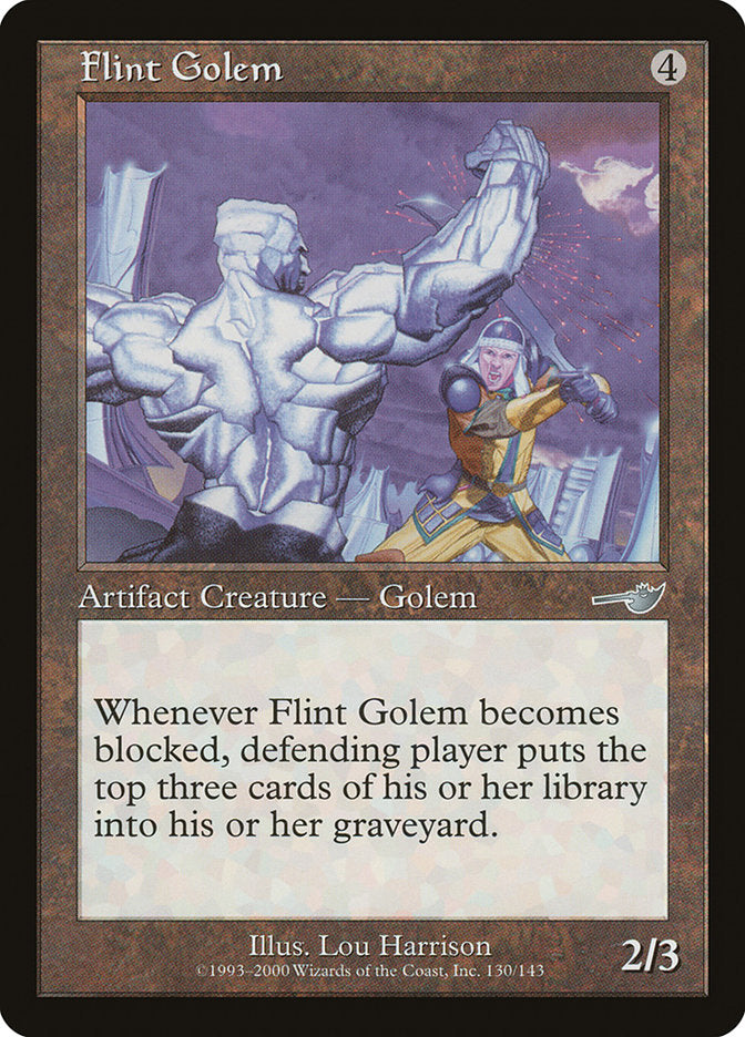 Flint Golem [Nemesis] | Fandemonia Ltd