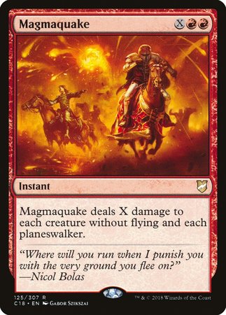 Magmaquake [Commander 2018] | Fandemonia Ltd