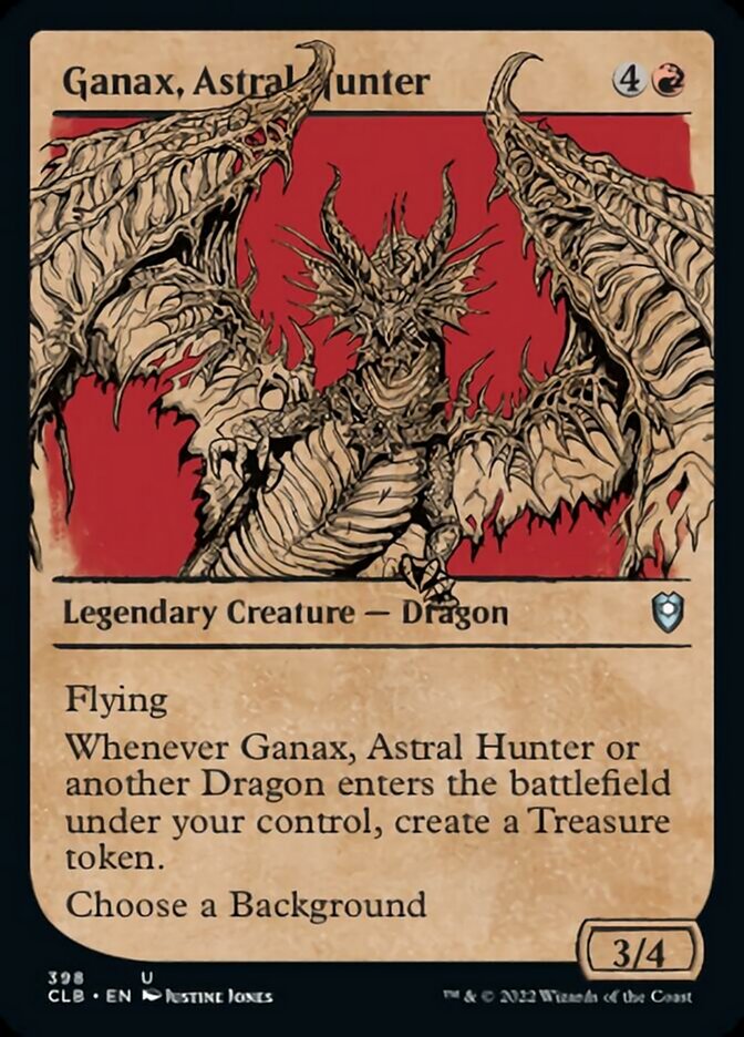 Ganax, Astral Hunter (Showcase) [Commander Legends: Battle for Baldur's Gate] | Fandemonia Ltd