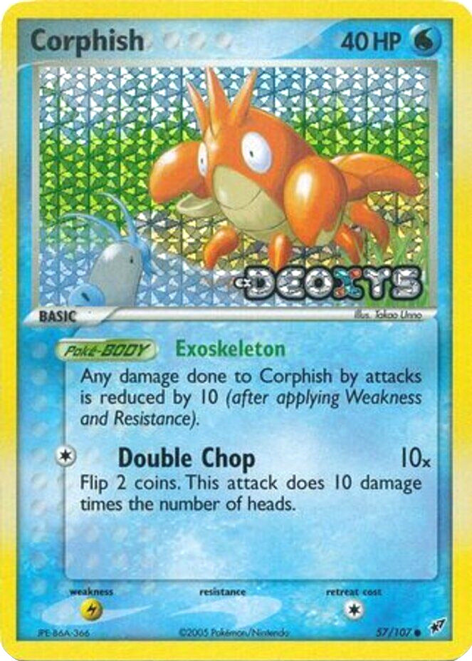 Corphish (57/107) (Stamped) [EX: Deoxys] | Fandemonia Ltd