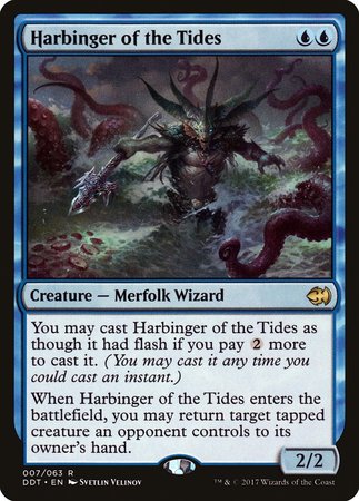 Harbinger of the Tides [Duel Decks: Merfolk vs. Goblins] | Fandemonia Ltd