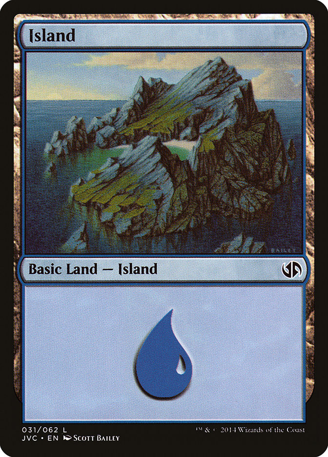 Island (31) [Duel Decks Anthology] | Fandemonia Ltd