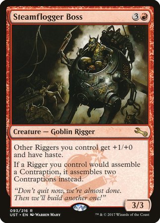 Steamflogger Boss [Unstable] | Fandemonia Ltd