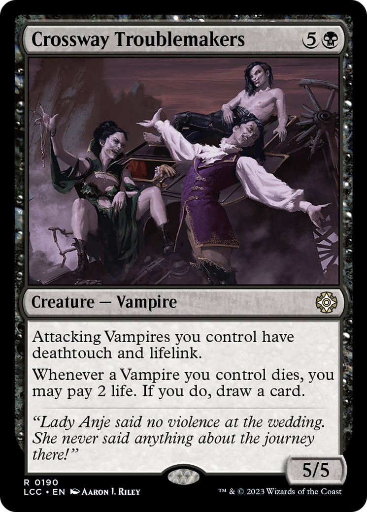 Crossway Troublemakers [The Lost Caverns of Ixalan Commander] | Fandemonia Ltd