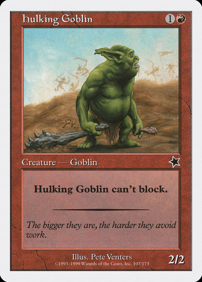 Hulking Goblin [Starter 1999] | Fandemonia Ltd