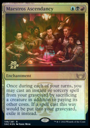 Maestros Ascendancy [Streets of New Capenna Prerelease Promos] | Fandemonia Ltd