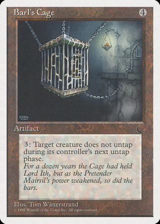 Barl's Cage [Chronicles] | Fandemonia Ltd