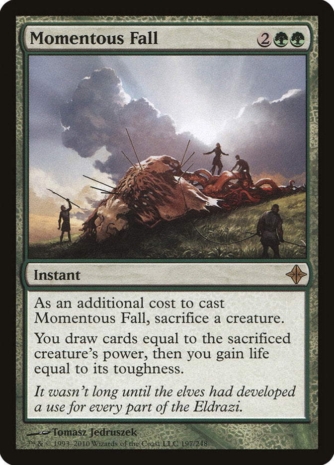 Momentous Fall [Rise of the Eldrazi] | Fandemonia Ltd