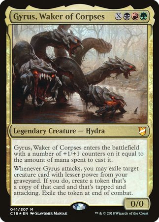 Gyrus, Waker of Corpses [Commander 2018] | Fandemonia Ltd