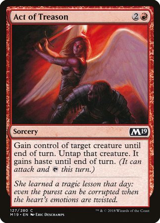 Act of Treason [Core Set 2019] | Fandemonia Ltd