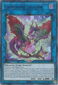 Crossrose Dragon (Purple) [LDS2-EN114] Ultra Rare | Fandemonia Ltd