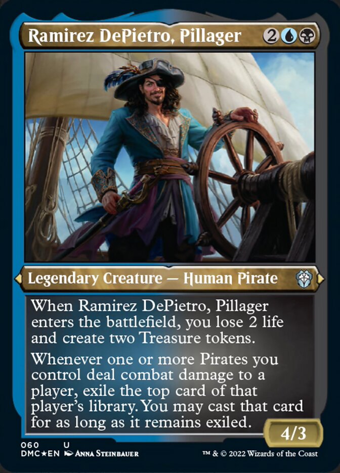 Ramirez DePietro, Pillager (Foil Etched) [Dominaria United Commander] | Fandemonia Ltd