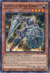 Ancient Gear Knight (Shatterfoil) [BP03-EN033] Rare | Fandemonia Ltd