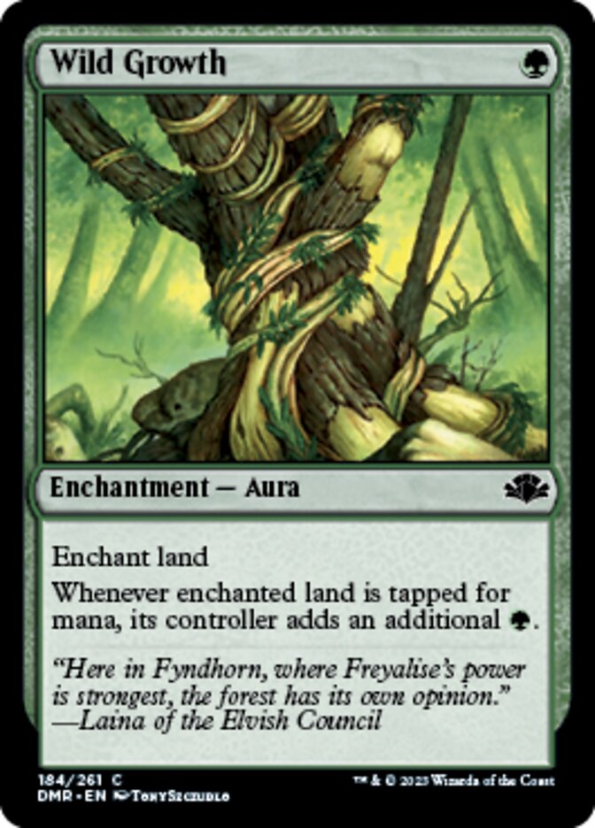 Wild Growth [Dominaria Remastered] | Fandemonia Ltd