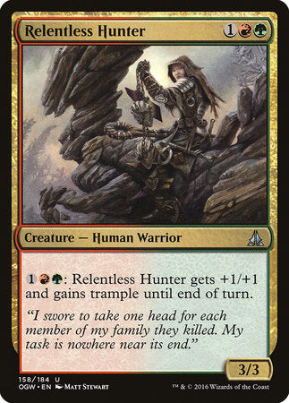 Relentless Hunter [Oath of the Gatewatch] | Fandemonia Ltd