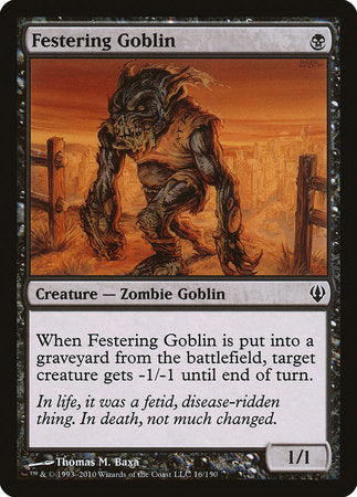 Festering Goblin [Archenemy] | Fandemonia Ltd