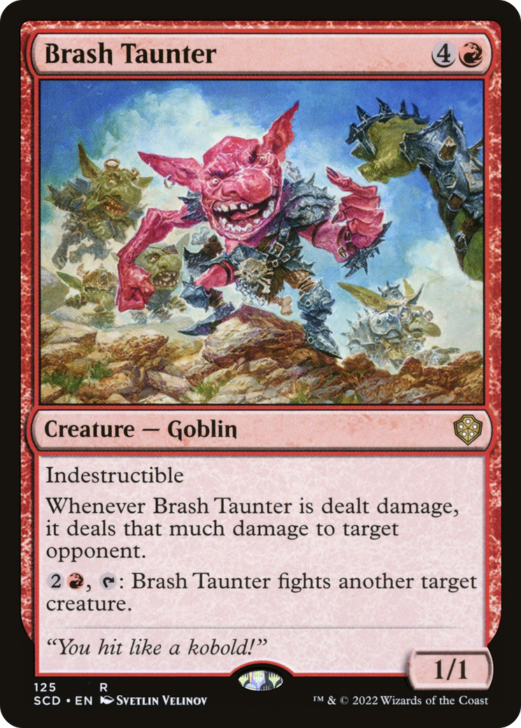 Brash Taunter [Starter Commander Decks] | Fandemonia Ltd