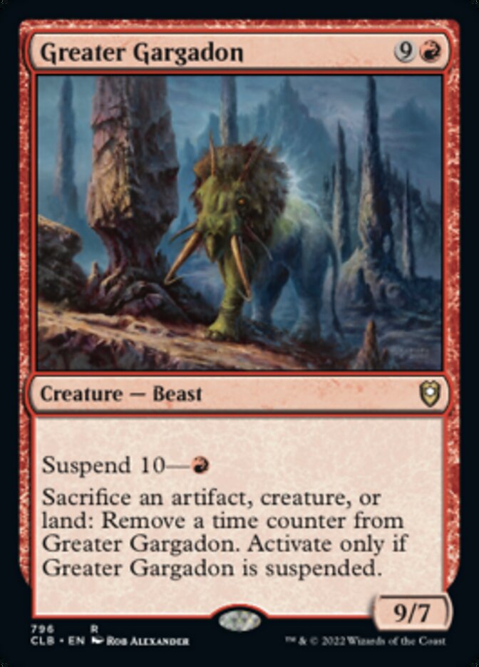 Greater Gargadon [Commander Legends: Battle for Baldur's Gate] | Fandemonia Ltd