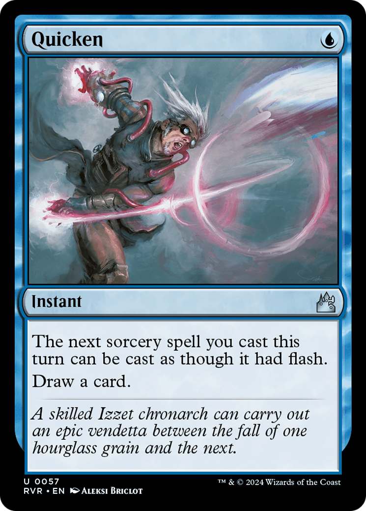 Quicken [Ravnica Remastered] | Fandemonia Ltd
