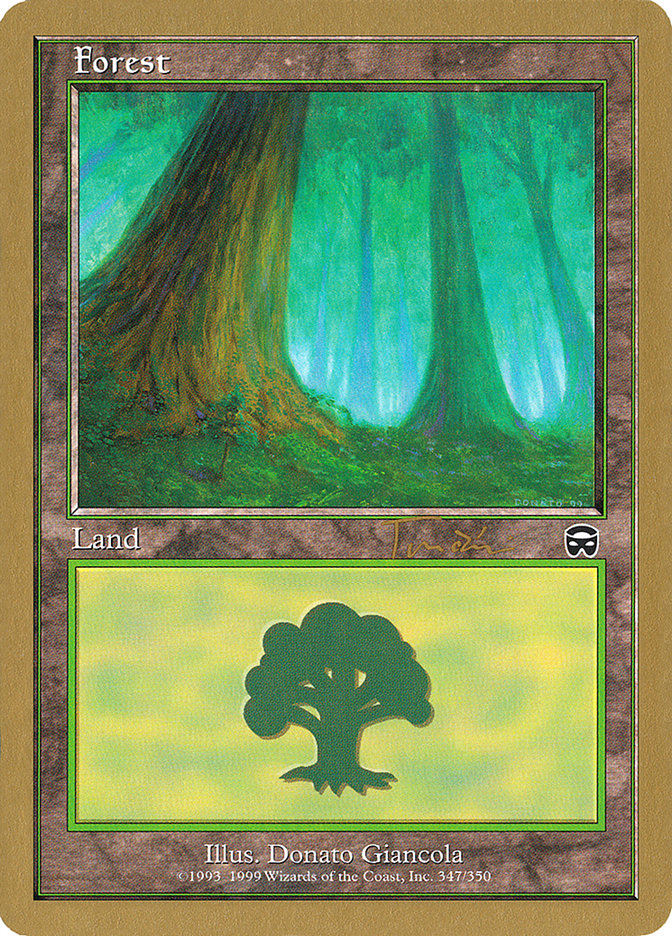 Forest (jt347a) (Jan Tomcani) [World Championship Decks 2001] | Fandemonia Ltd
