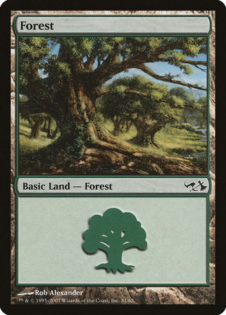 Forest (31) [Duel Decks: Elves vs. Goblins] | Fandemonia Ltd