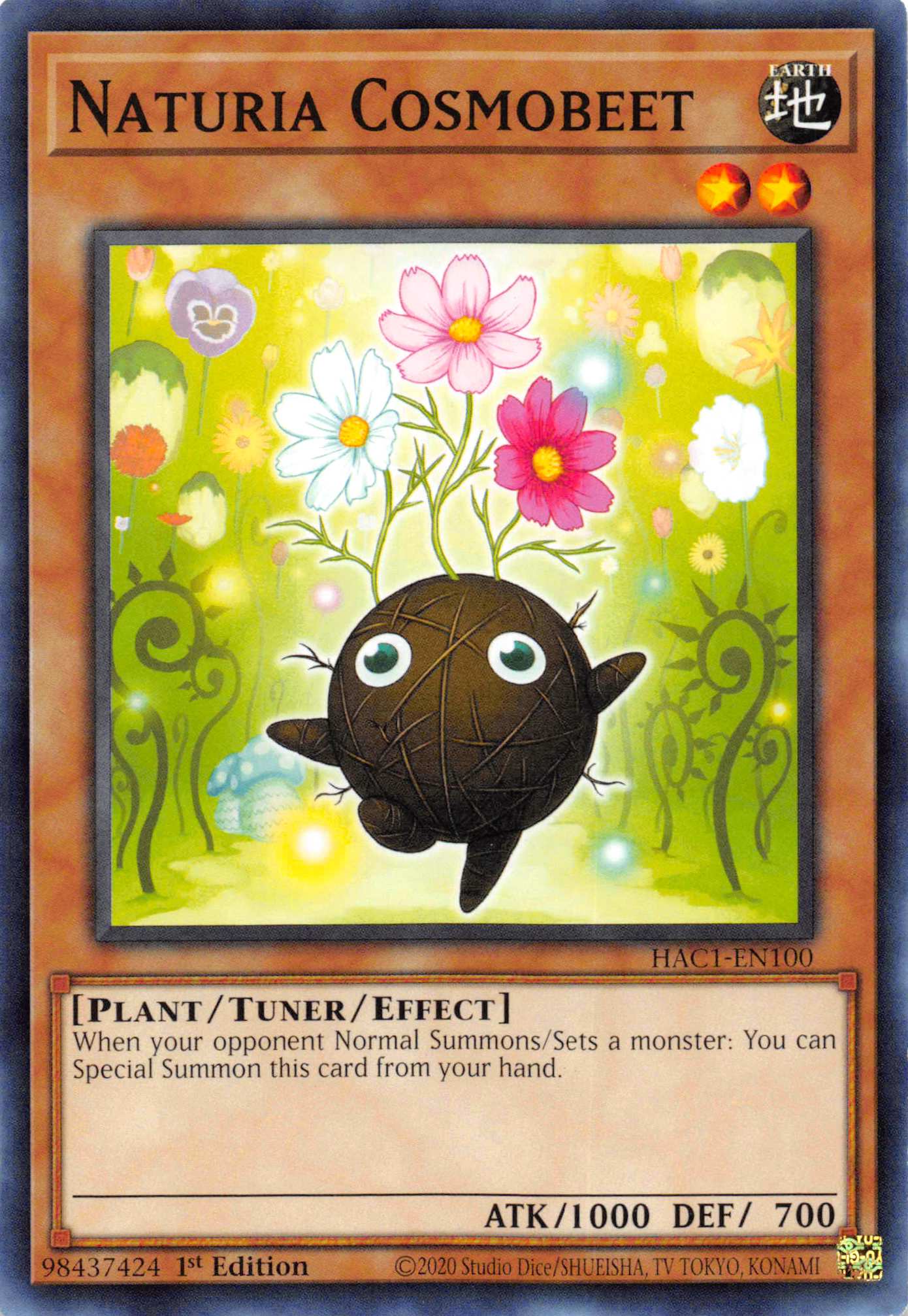 Naturia Cosmobeet [HAC1-EN100] Common | Fandemonia Ltd
