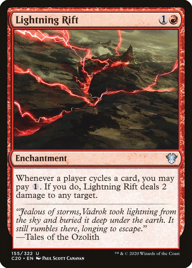 Lightning Rift [Commander 2020] | Fandemonia Ltd