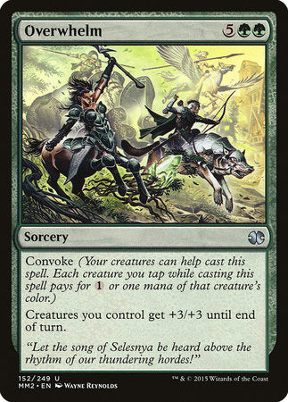 Overwhelm [Modern Masters 2015] | Fandemonia Ltd