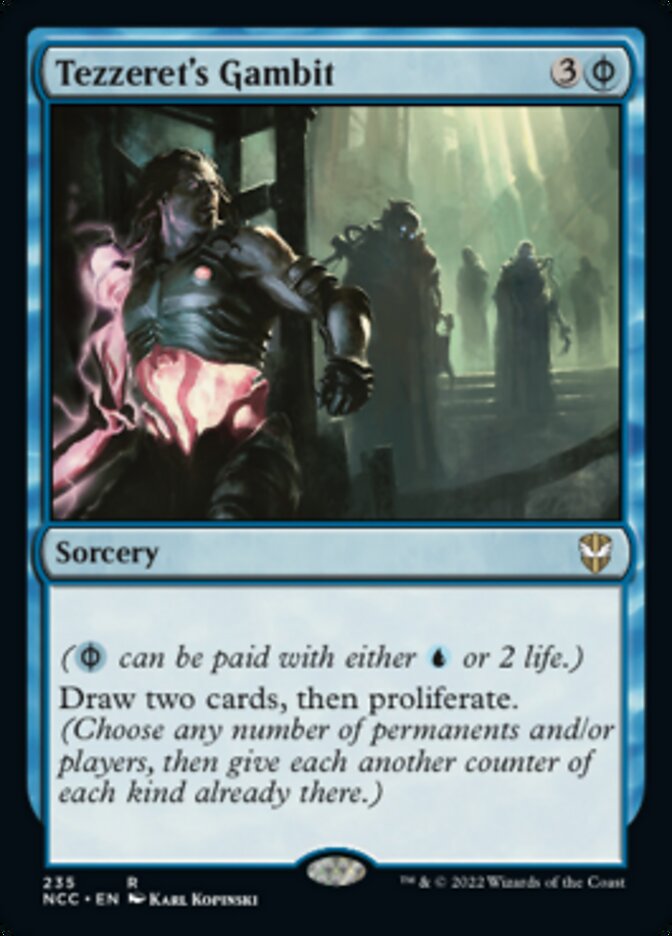 Tezzeret's Gambit [Streets of New Capenna Commander] | Fandemonia Ltd