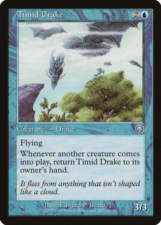 Timid Drake [Mercadian Masques] | Fandemonia Ltd