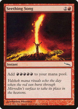Seething Song [Mirrodin] | Fandemonia Ltd