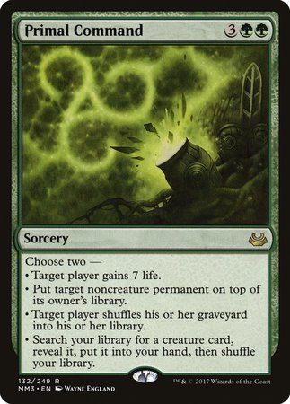 Primal Command [Modern Masters 2017] | Fandemonia Ltd