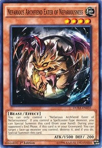 Nefarious Archfiend Eater of Nefariousness [DUEA-EN035] Common | Fandemonia Ltd