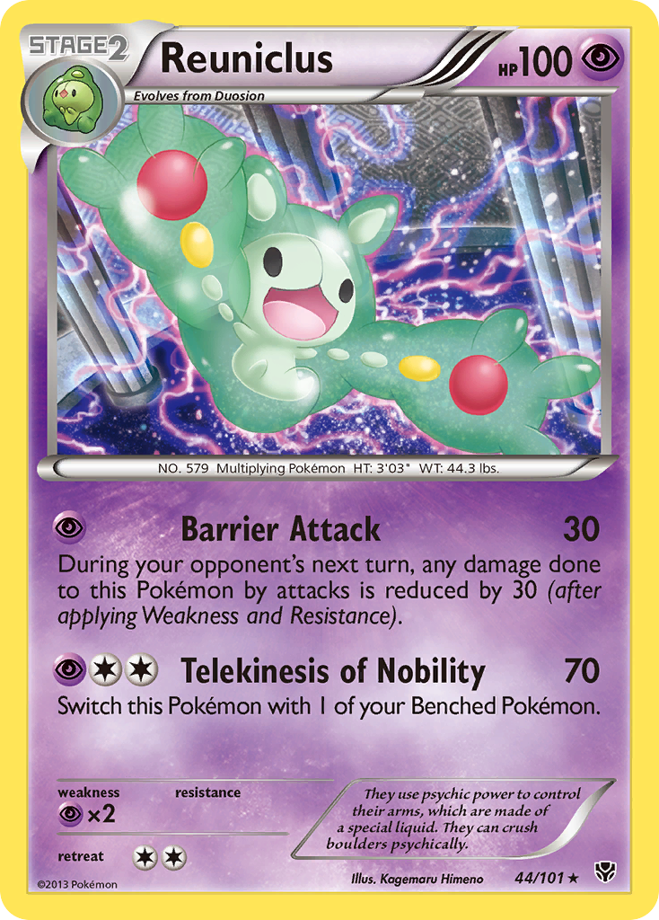 Reuniclus (44/101) [Black & White: Plasma Blast] | Fandemonia Ltd