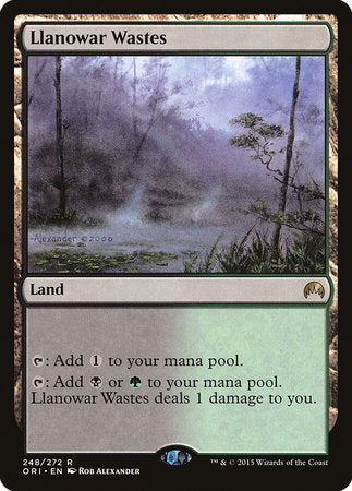 Llanowar Wastes [Magic Origins] | Fandemonia Ltd