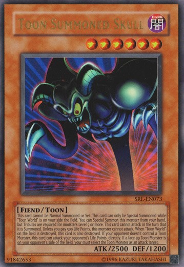 Toon Summoned Skull [SRL-EN073] Ultra Rare | Fandemonia Ltd