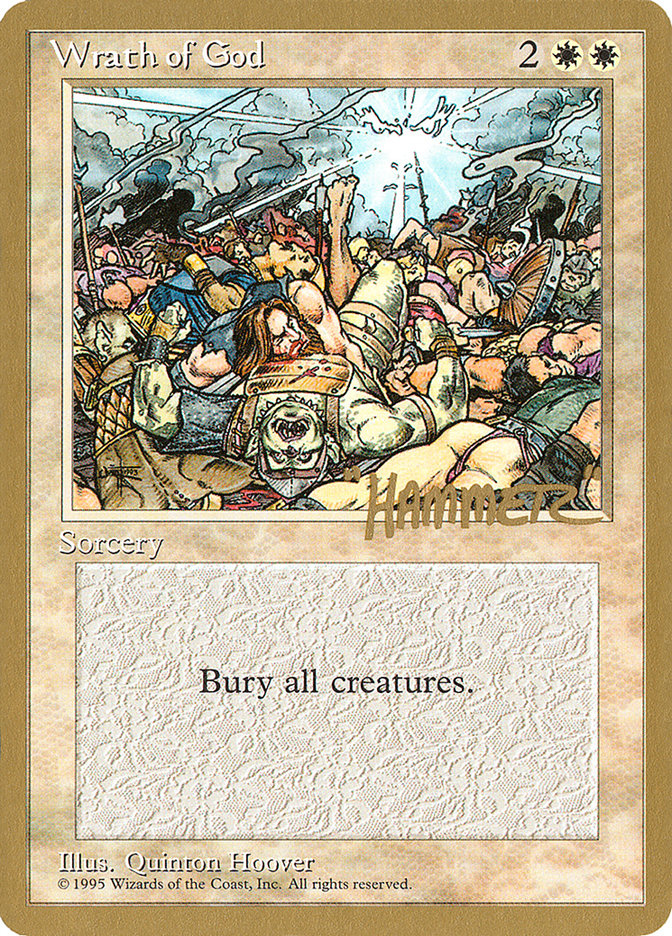 Wrath of God (Shawn "Hammer" Regnier) [Pro Tour Collector Set] | Fandemonia Ltd