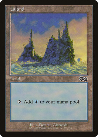 Island (337) [Urza's Saga] | Fandemonia Ltd