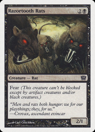 Razortooth Rats [Ninth Edition] | Fandemonia Ltd