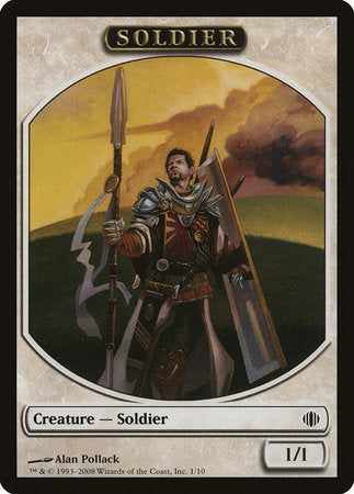 Soldier Token [Shards of Alara Tokens] | Fandemonia Ltd