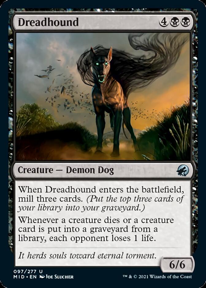 Dreadhound [Innistrad: Midnight Hunt] | Fandemonia Ltd