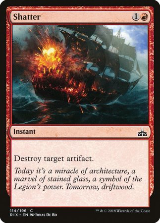 Shatter [Rivals of Ixalan] | Fandemonia Ltd