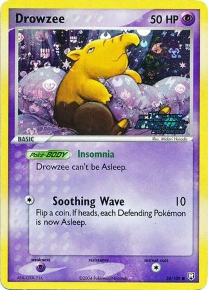 Drowzee (54/109) (Stamped) [EX: Team Rocket Returns] | Fandemonia Ltd