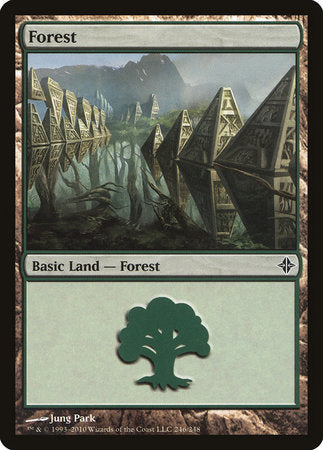 Forest (246) [Rise of the Eldrazi] | Fandemonia Ltd