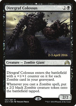 Diregraf Colossus [Shadows over Innistrad Promos] | Fandemonia Ltd