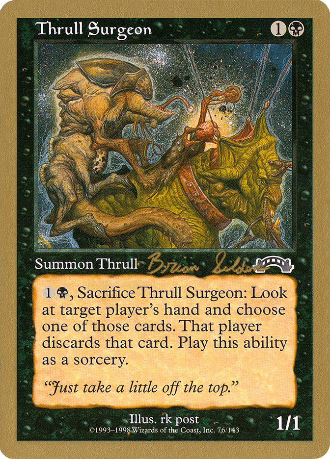 Thrull Surgeon (Brian Selden) [World Championship Decks 1998] | Fandemonia Ltd
