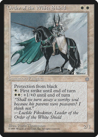 Order of the White Shield [Ice Age] | Fandemonia Ltd